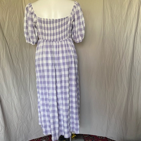 EUC Nasty Gal Spring / Summer smocked midi dress, 12 - Picture 7 of 15